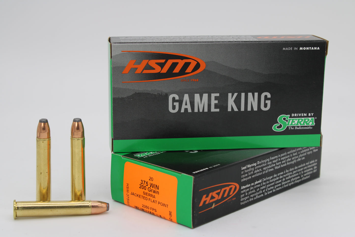375Win, 200gr Jacketed Pro Hunter