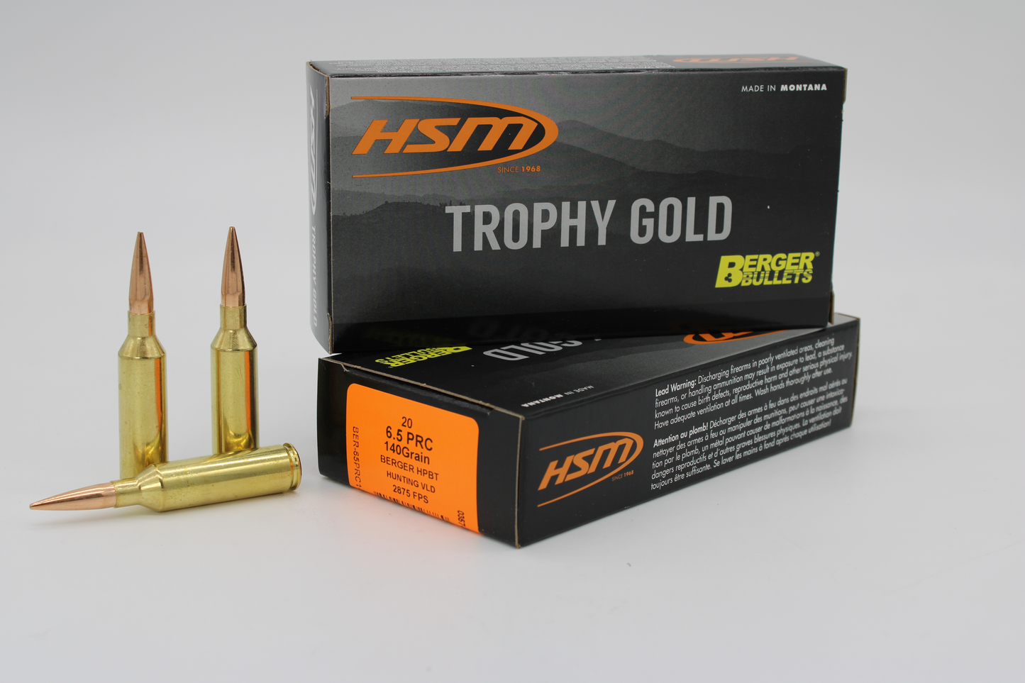 6.5PRC, 140gr Berger VLD