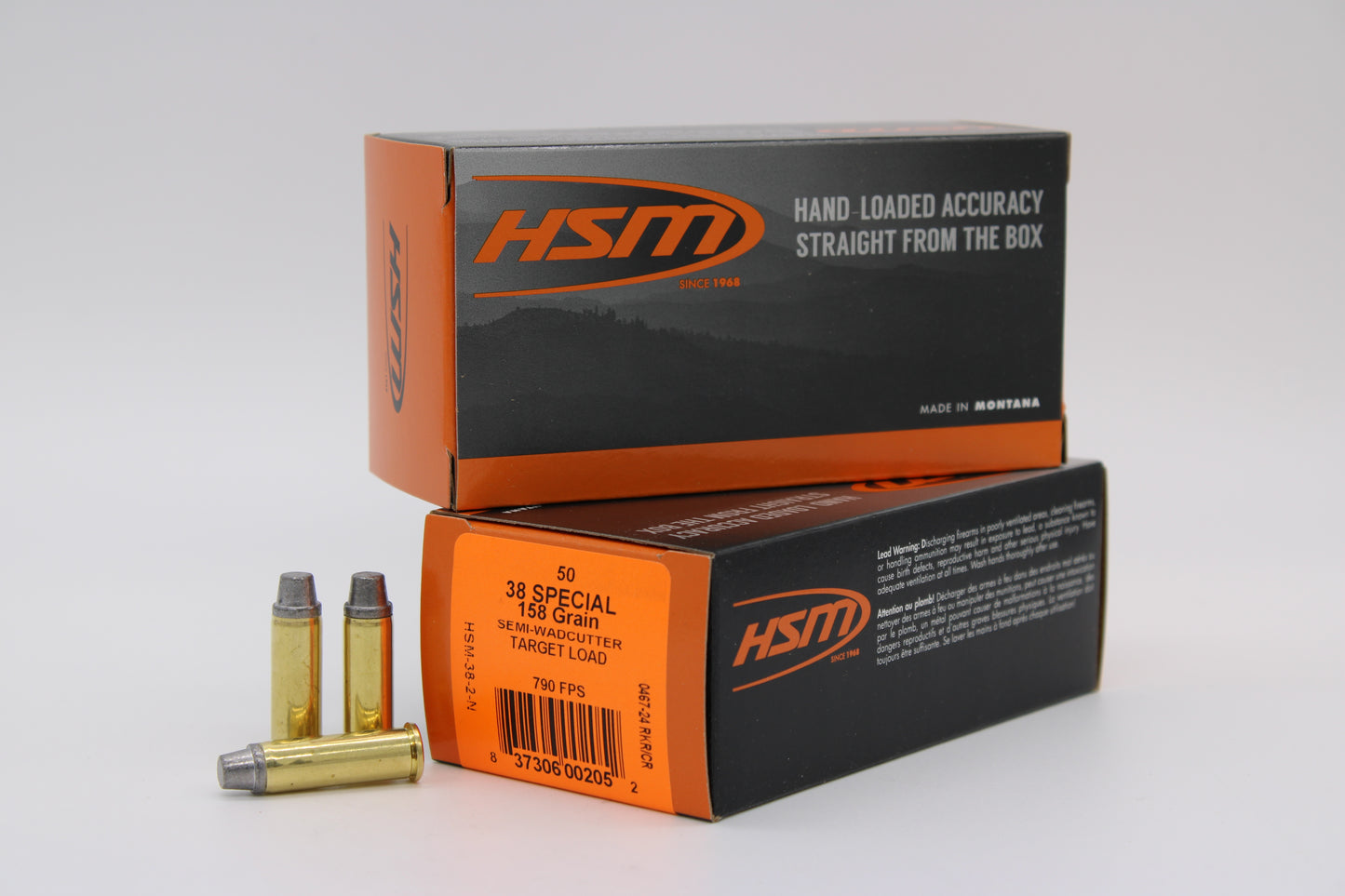 38 Special, 158gr, SWC, 50 Rounds