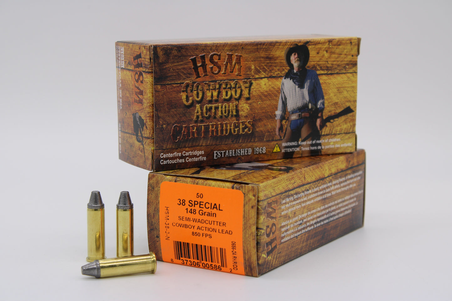 38 Special, 148gr, SWC, 50 Rounds