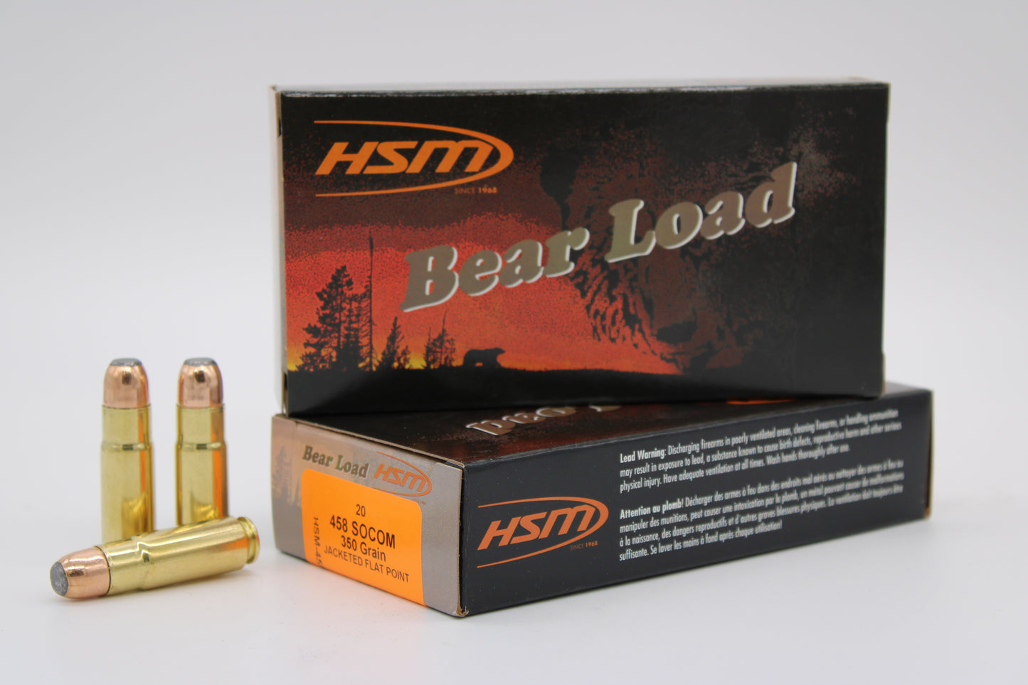 458 Socom, 350gr, JFN, 20 Rounds