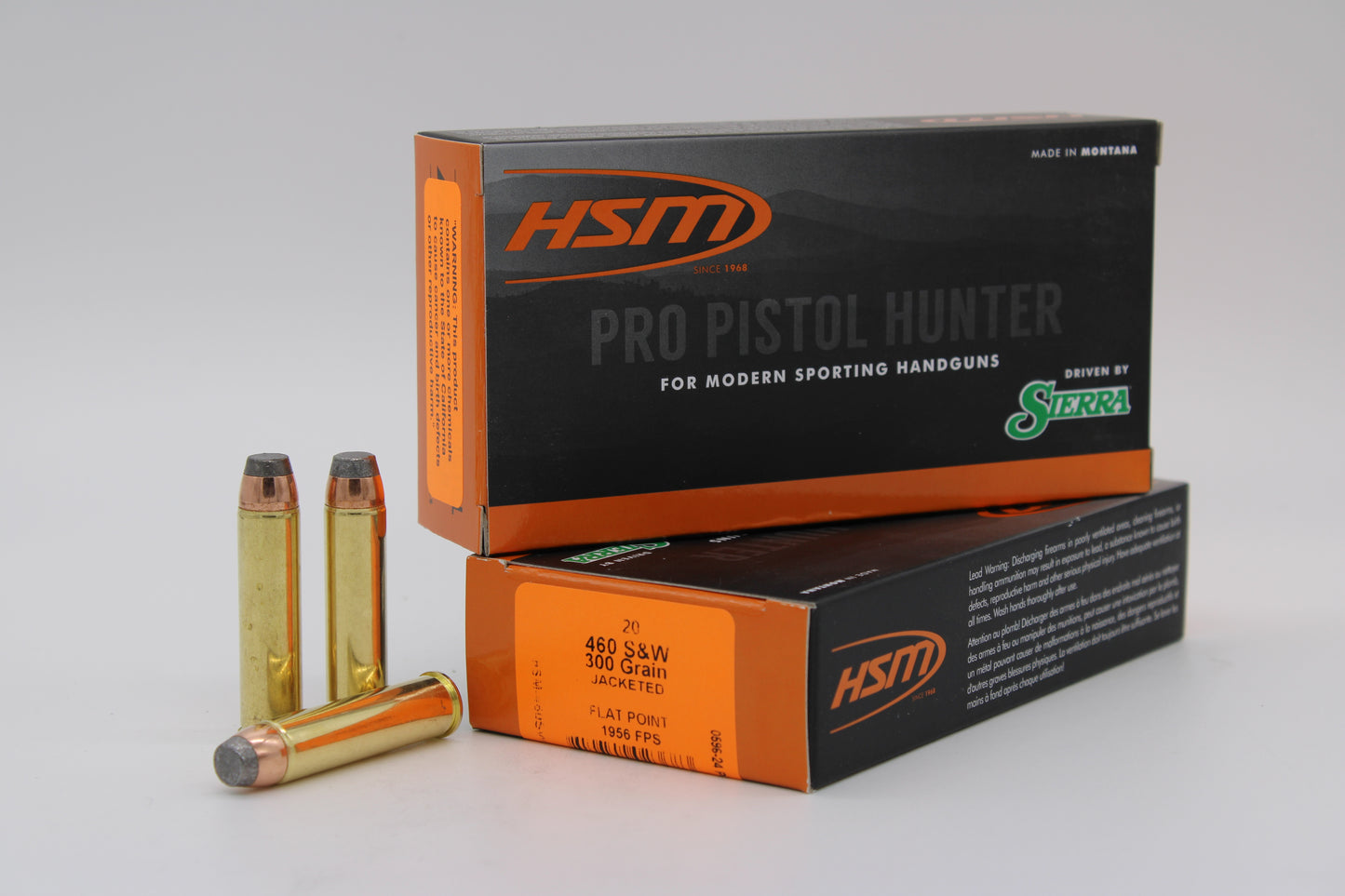 460 S&W, 300gr, JSP, 20 Rounds
