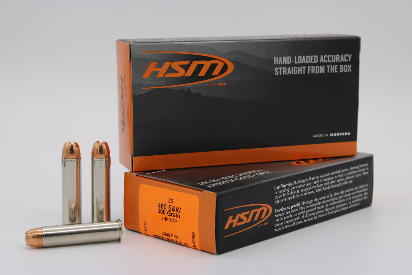460 S&W, 300gr, JHP XTP, 20 Rounds