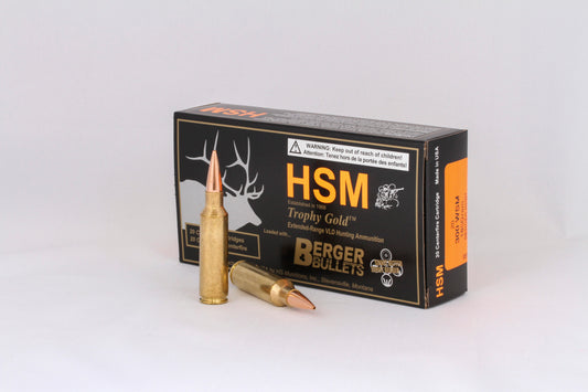 300 Winchester Short Mag, 185gr, Berger VLD, 20 Rounds