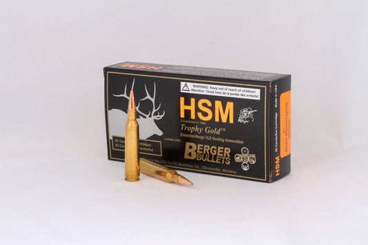 6mm Remington, 95gr, Berger VLD, 20 Rounds