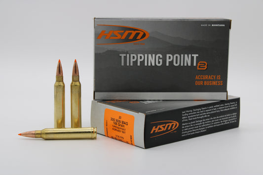 300 Winchester Magnum, 165gr, Tipping Point 2, 20 Rounds