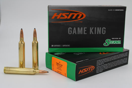 7mm Remington Ultra Magnum, 140gr, GameKing, 20 Rounds