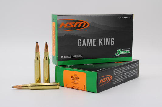 270 Winchester, 150gr, GameKing, 20 Rounds