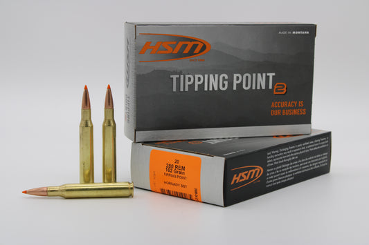 280 Remington, 162gr, Tipping Point 2, 20 Rounds