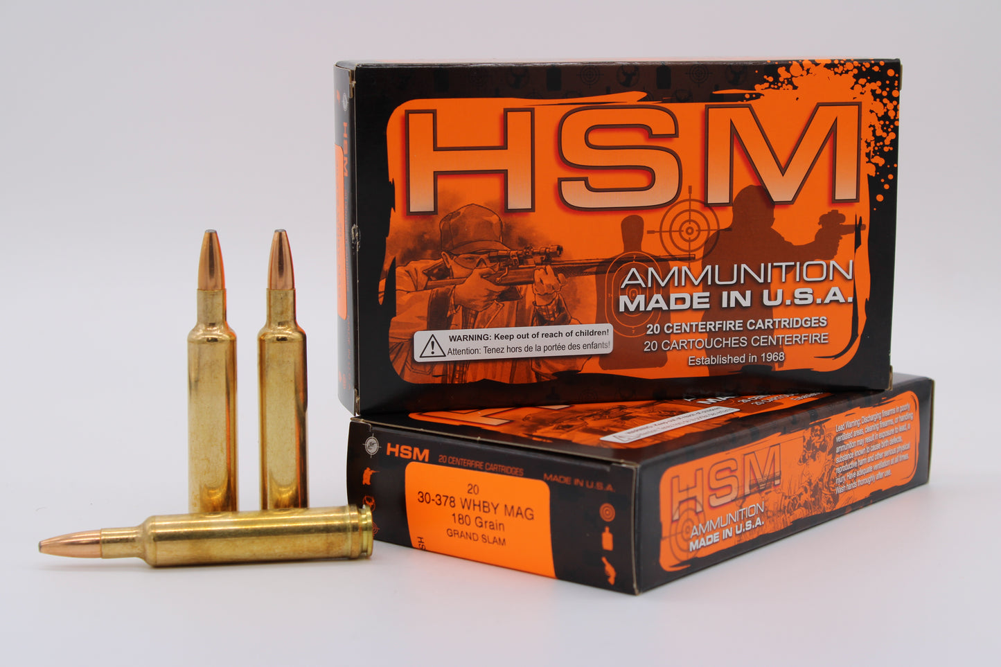 30-378 Weatherby, 180gr, Grand Slam, 20 Rounds