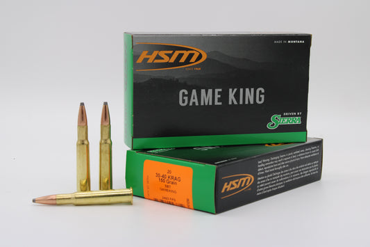 30-40 Krag, 150gr, GameKing, 20 Rounds