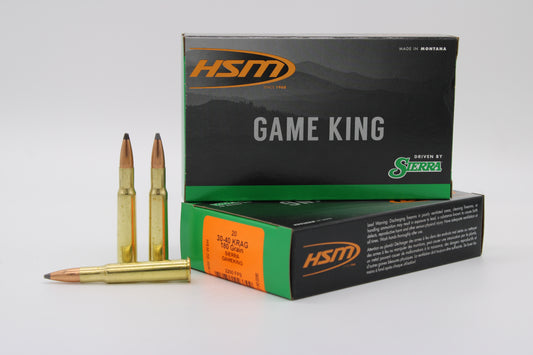 30-40 Krag, 180gr, GameKing, 20 Rounds