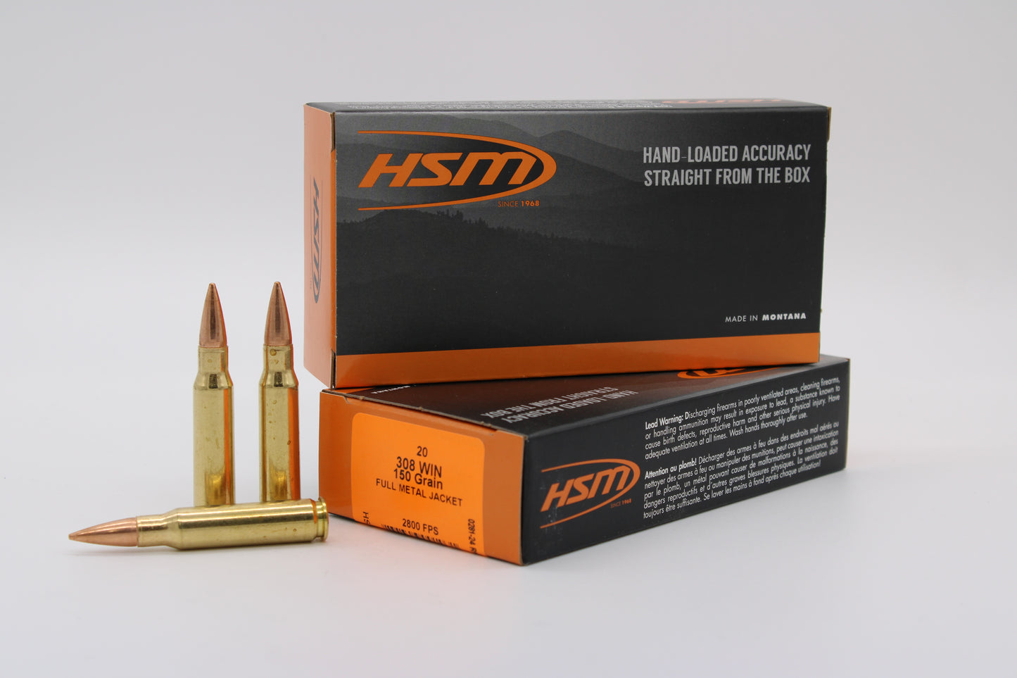 308 Winchester, 150gr, FMJ, 20 Rounds