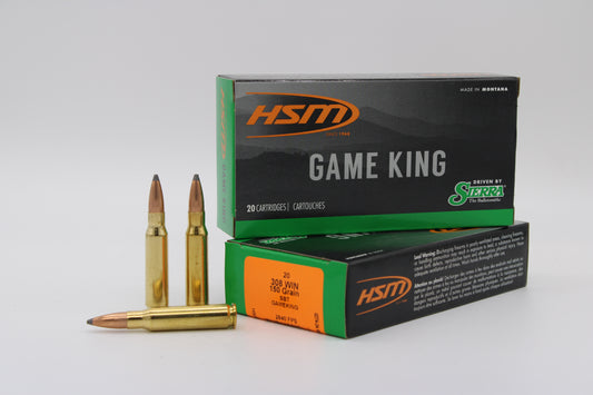 308 Winchester, 150gr, GameKing, 20 Rounds