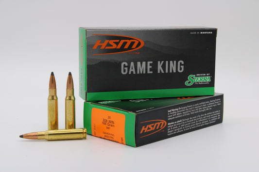 308 Winchester, 165gr, GameKing, 20 Rounds