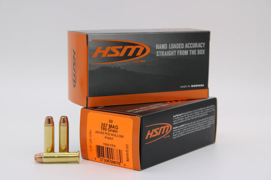 357 Magnum, 180gr, JHP XTP, 50 Rounds