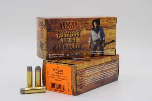 357 Magnum, 158gr, SWC, 50 Rounds