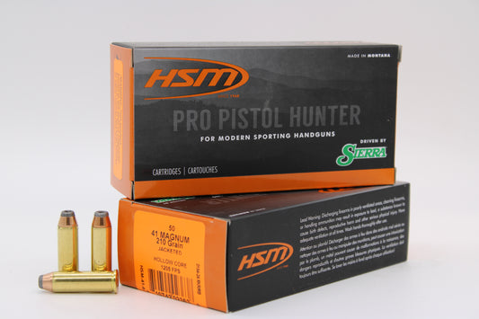 41 Remington Magnum, 210gr, JHC, 50 Rounds