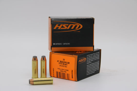 41 Remington Magnum, 210gr, JHC, 20 Rounds