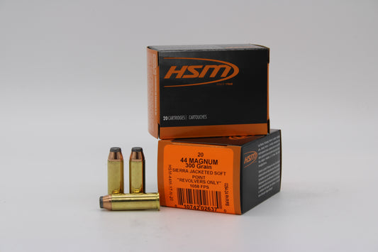 44 Magnum, 300gr, SP, 20 Rounds