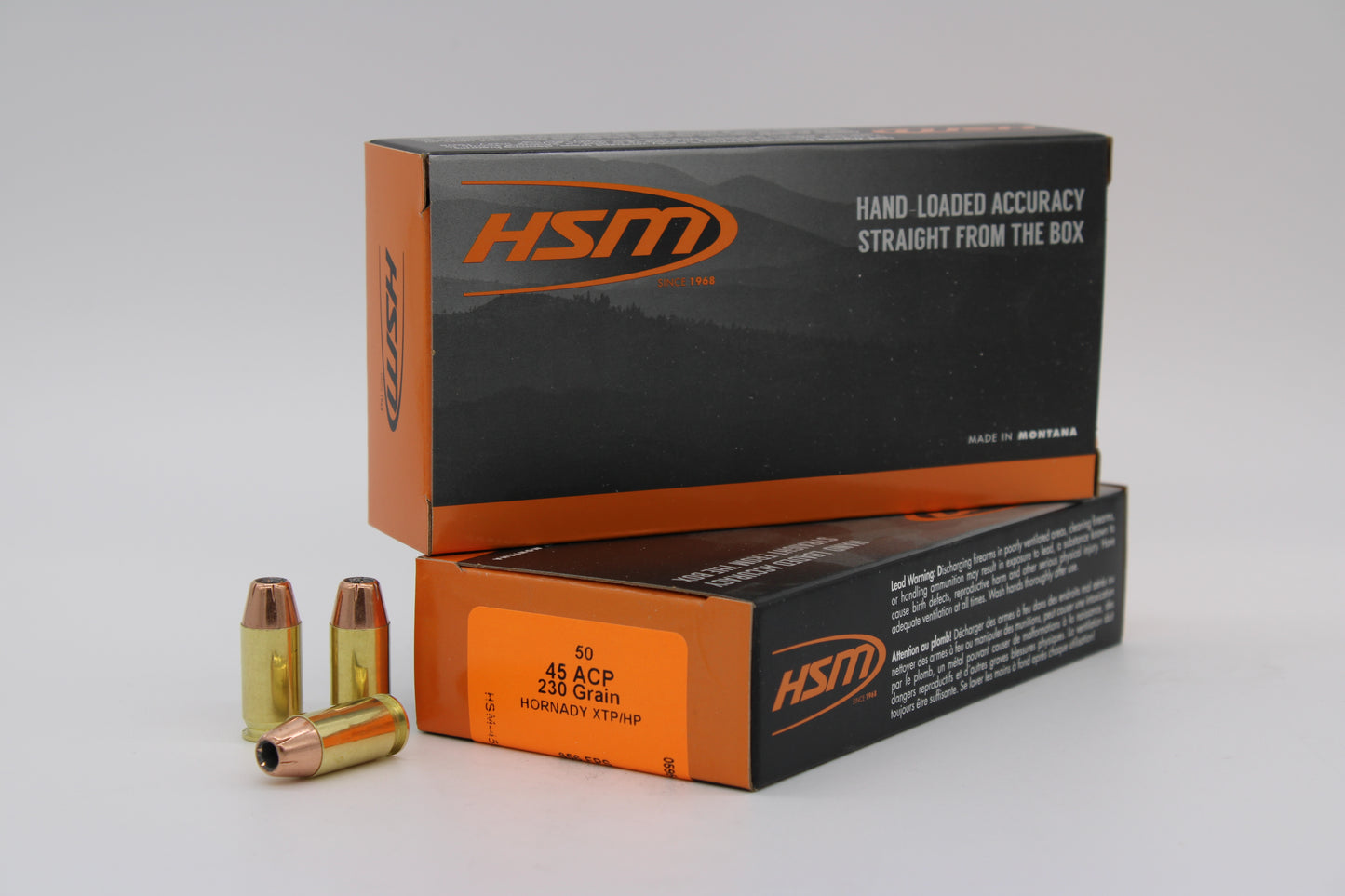 45 ACP, 230gr, JHP XTP, 50 Rounds