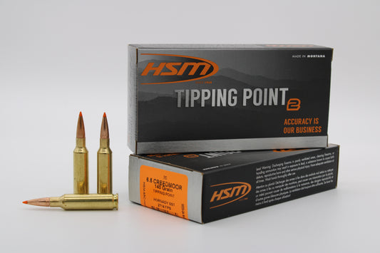 6.5 Creedmoor, 140gr, Tipping Point 2, 20 Rounds