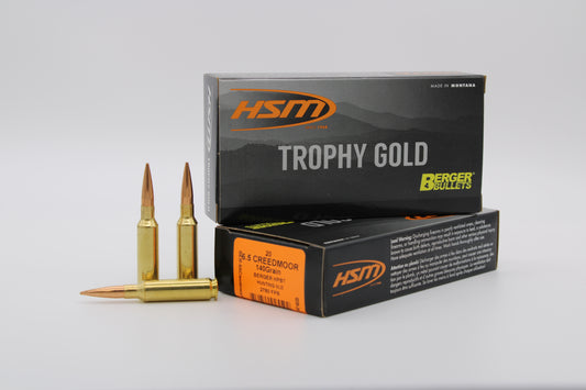 6.5 Creedmoor, 140gr, Berger VLD, 20 Rounds
